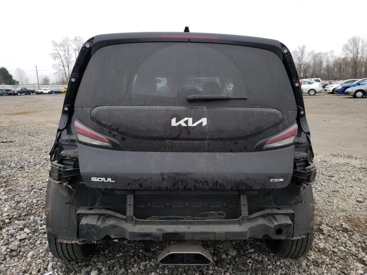 2023 KIA Soul VIN KNDJ53AU1P7850200 Copart auction photo, all over / front end damage thumbnail 6