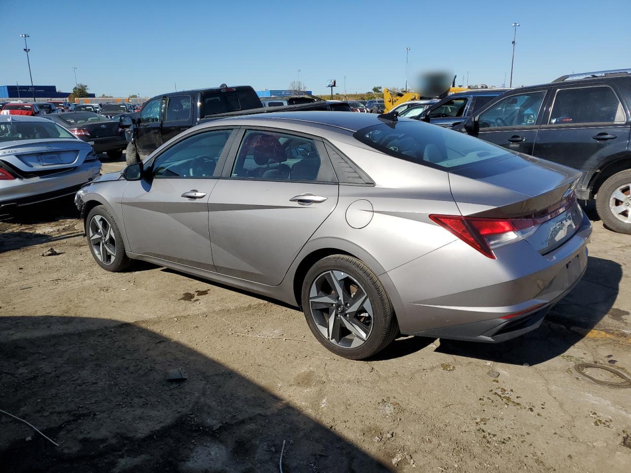 2023 Hyundai Elantra VIN KMHLS4AG1PU559663 Copart auction photo, front end damage thumbnail 2
