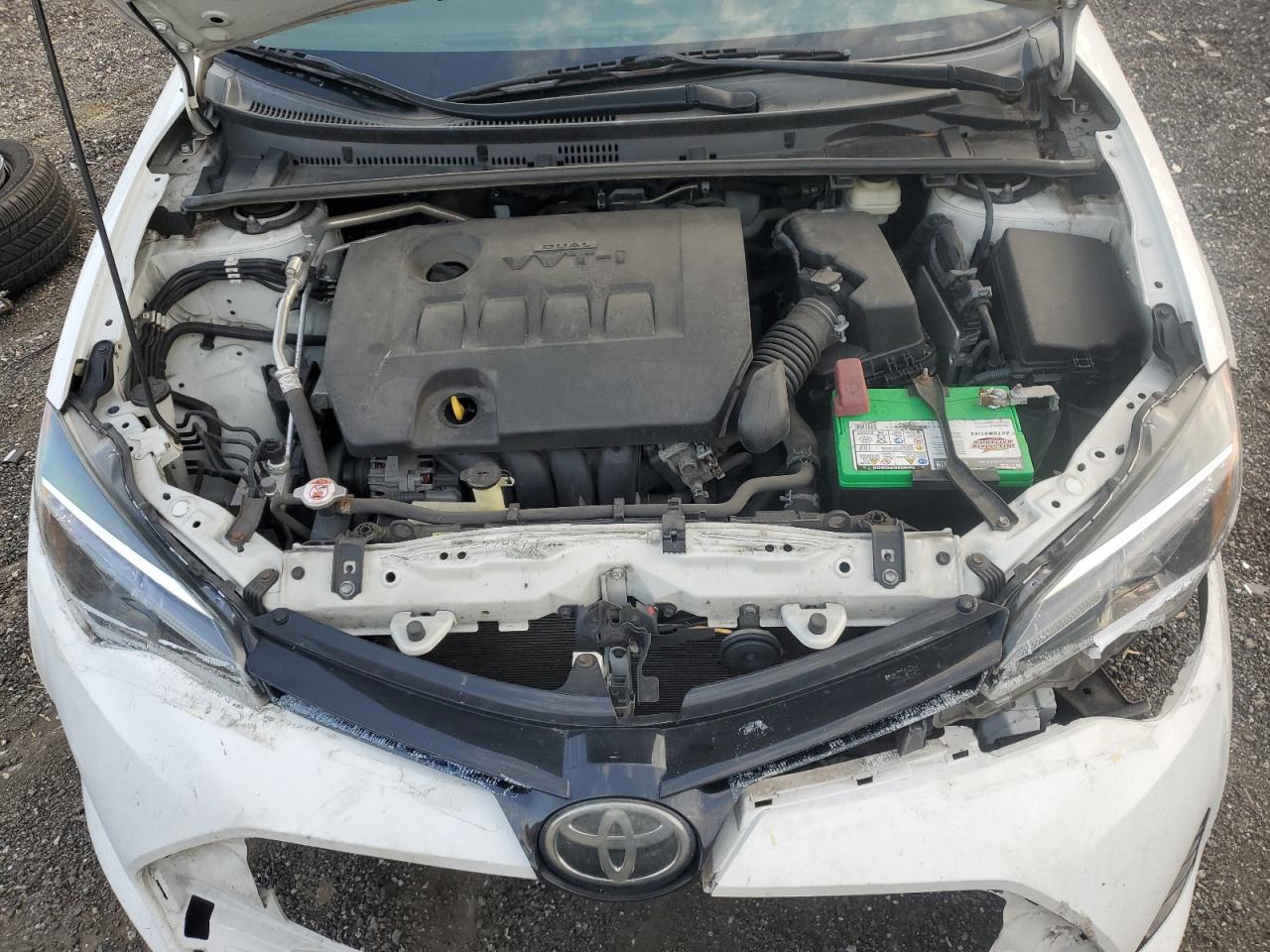 2017 Toyota Corolla VIN 2T1BURHE4HC947190 Copart auction photo, front end / rear end damage thumbnail 12