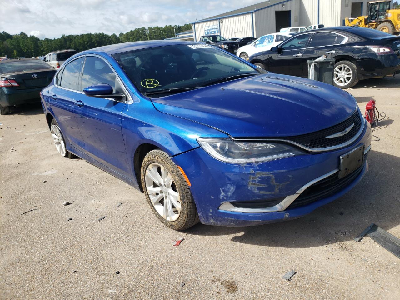 2015 Chrysler 200 VIN 1C3CCCAB7FN698712