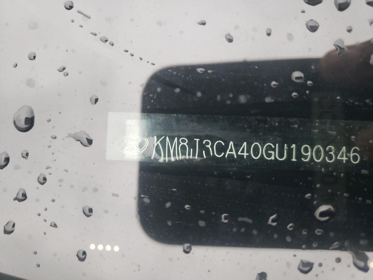 2016 Hyundai Tucson VIN KM8J3CA40GU190346 Copart auction photo, side damage thumbnail 15