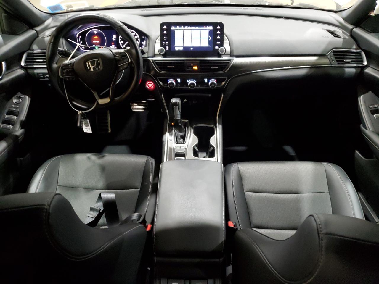 2022 Honda Accord VIN 1HGCV1F37NA010467 Copart auction photo, all over damage thumbnail 8