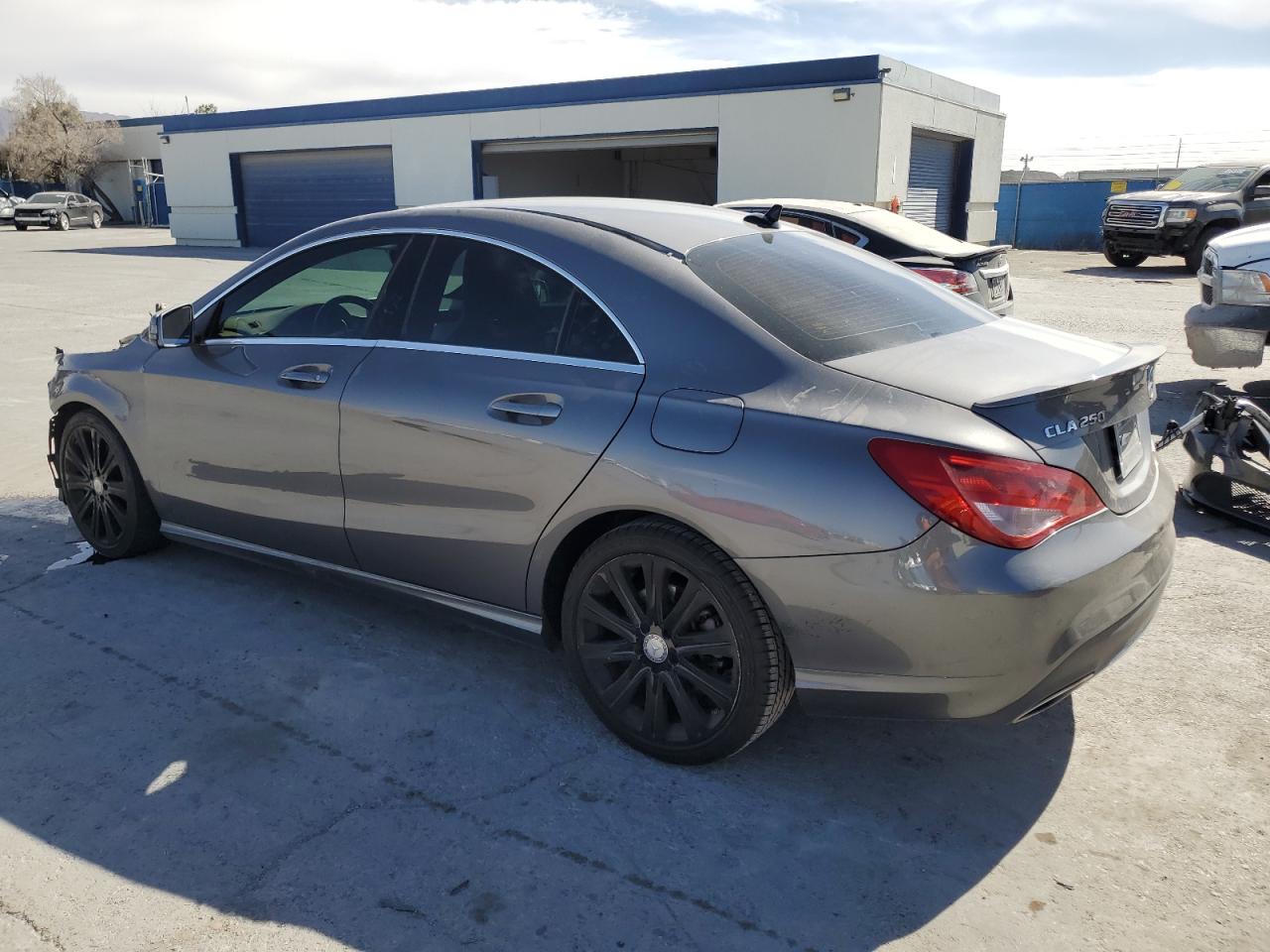 2017 Mercedes-Benz CLA-klasse VIN WDDSJ4EB1HN400614 Copart auction photo, front end damage thumbnail 2