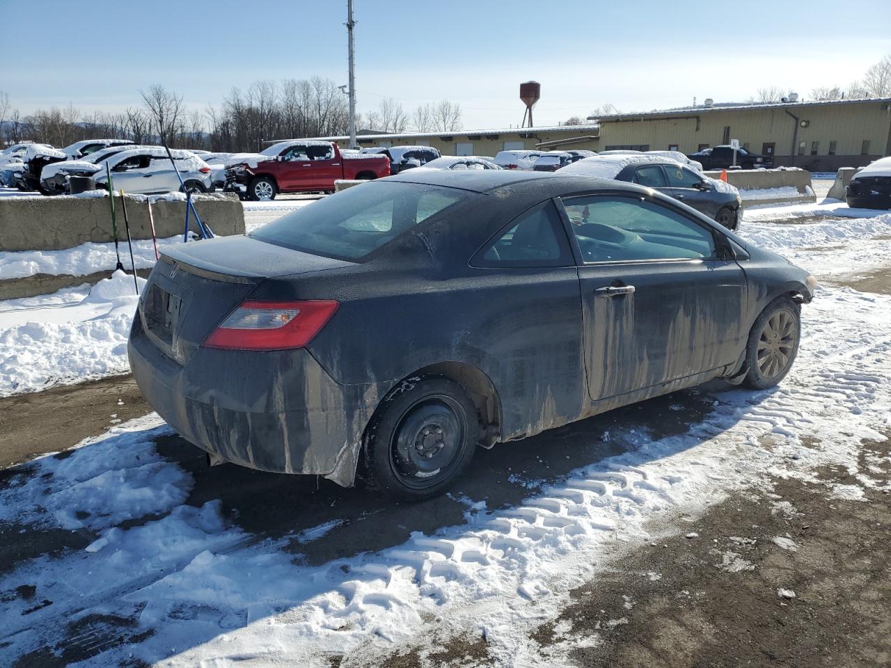 2009 Honda Civic VIN 2HGFG12869H536315 Copart auction photo, front end / minor dent/scratches damage thumbnail 3