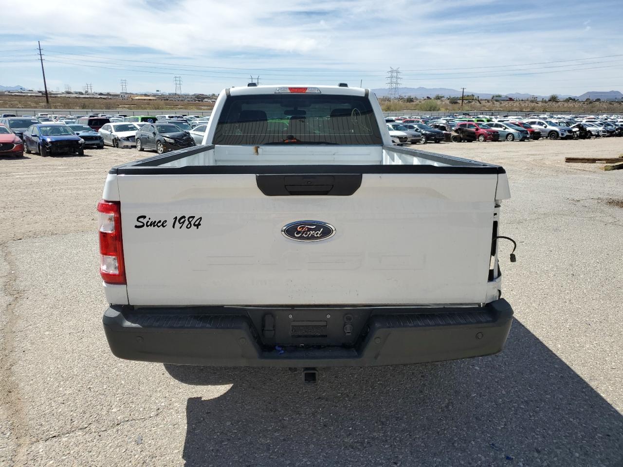 2023 Ford F-150 VIN 1FTMF1CB6PKE57932 Copart auction photo, undercarriage / side damage thumbnail 6