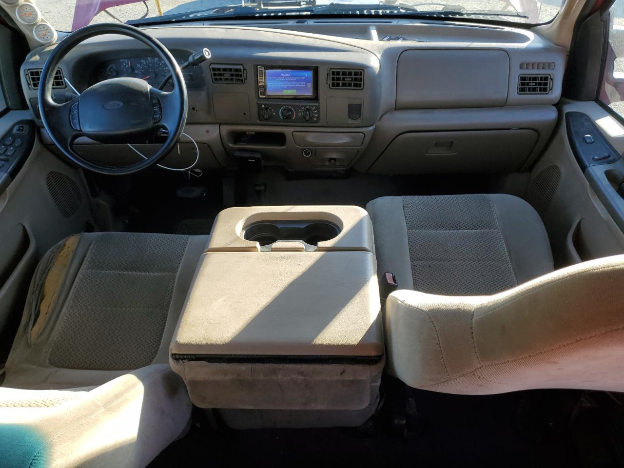 2001 Ford F250 VIN 3FTNW21F01MA35204 Copart auction photo, replaced vin / rear end damage thumbnail 8