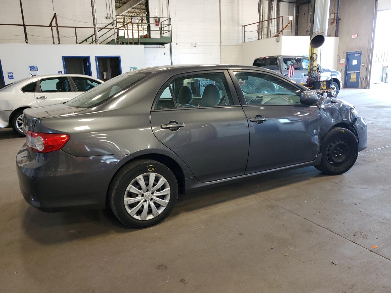 2012 Toyota Corolla VIN 2T1BU4EE3CC861532 Copart auction photo, front end / side damage thumbnail 3