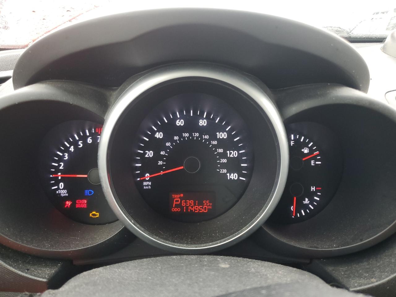 2013 KIA Soul VIN KNDJT2A68D7530000 Copart auction photo, front end / rear end damage thumbnail 9