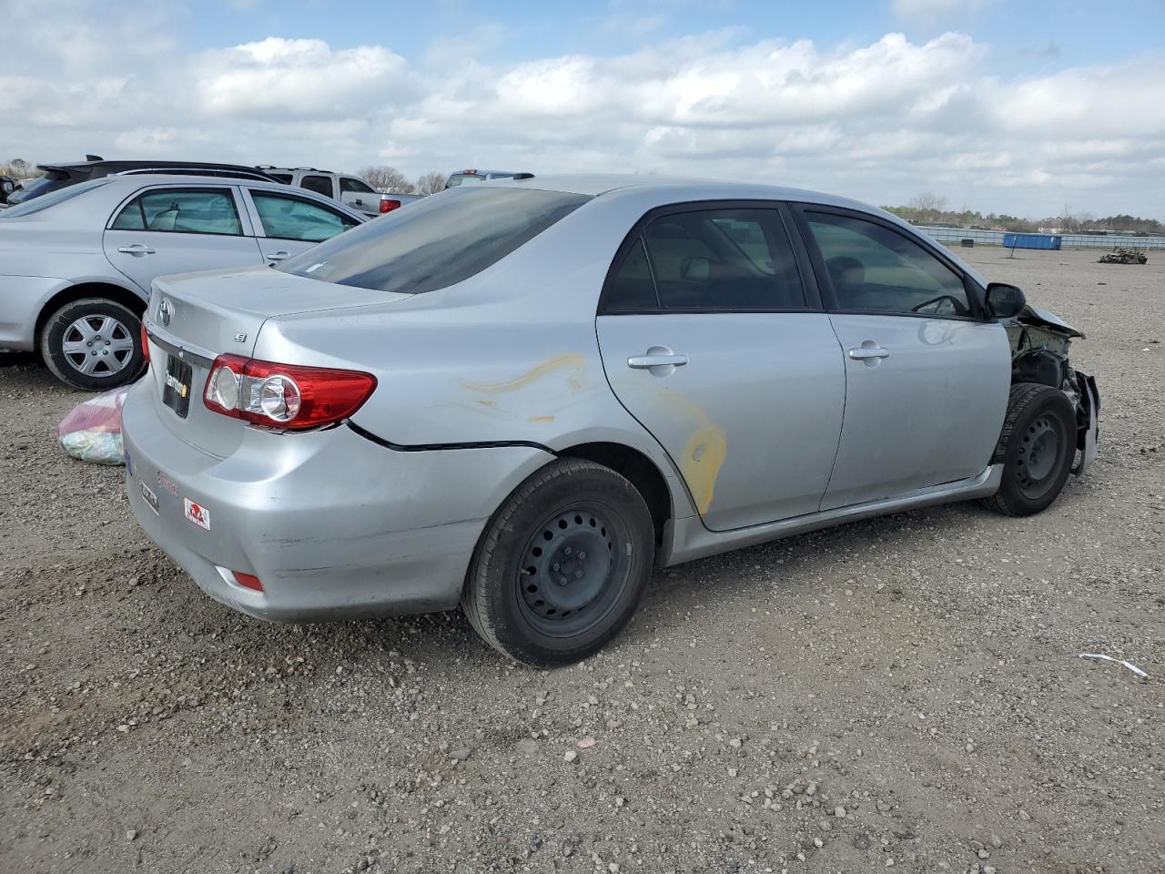 2011 Toyota Corolla VIN JTDBU4EE3BJ101703 Copart auction photo, front end / side damage thumbnail 3