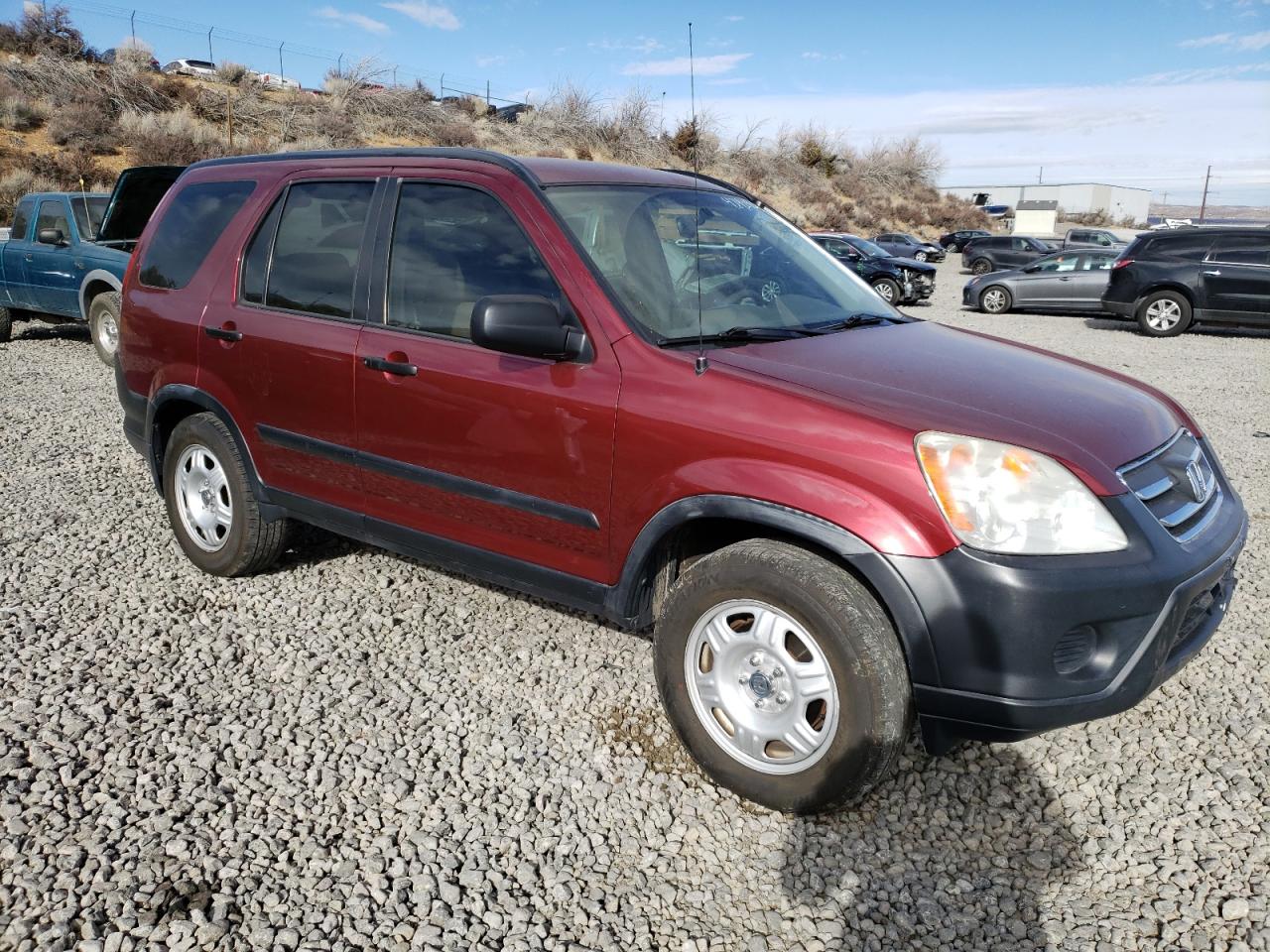 2005 Honda CR-V VIN JHLRD78565C020248 Copart auction photo, side damage thumbnail 4