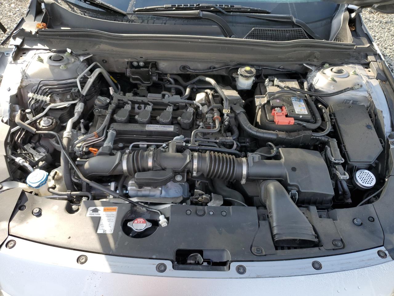 2020 Honda Accord VIN 1HGCV1F12LA098484 Copart auction photo, front end / side damage thumbnail 13