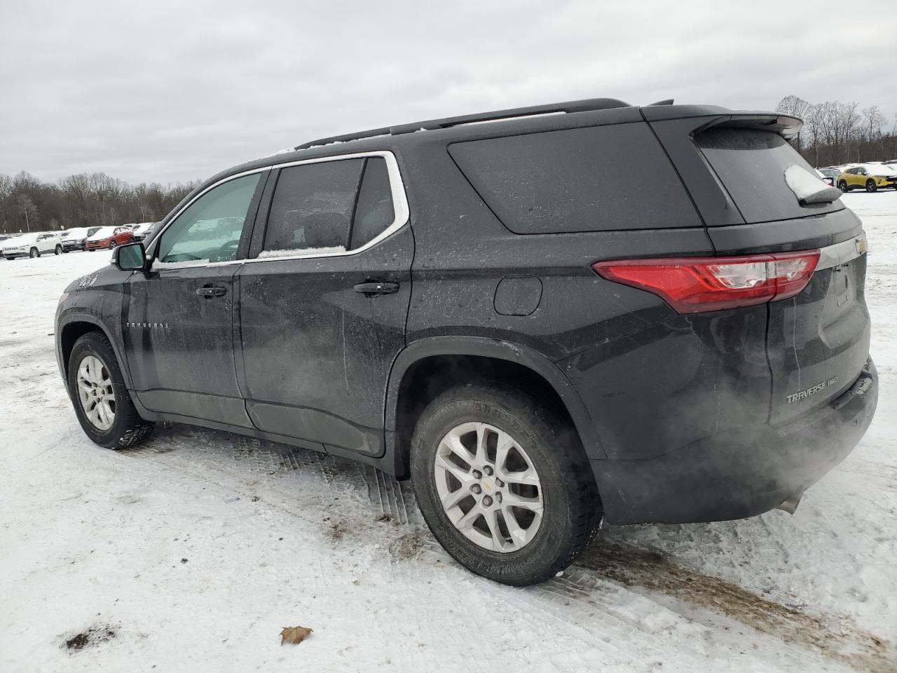 2019 Chevrolet Traverse VIN 1GNEVGKWXKJ272674 Copart auction photo, all over damage thumbnail 2
