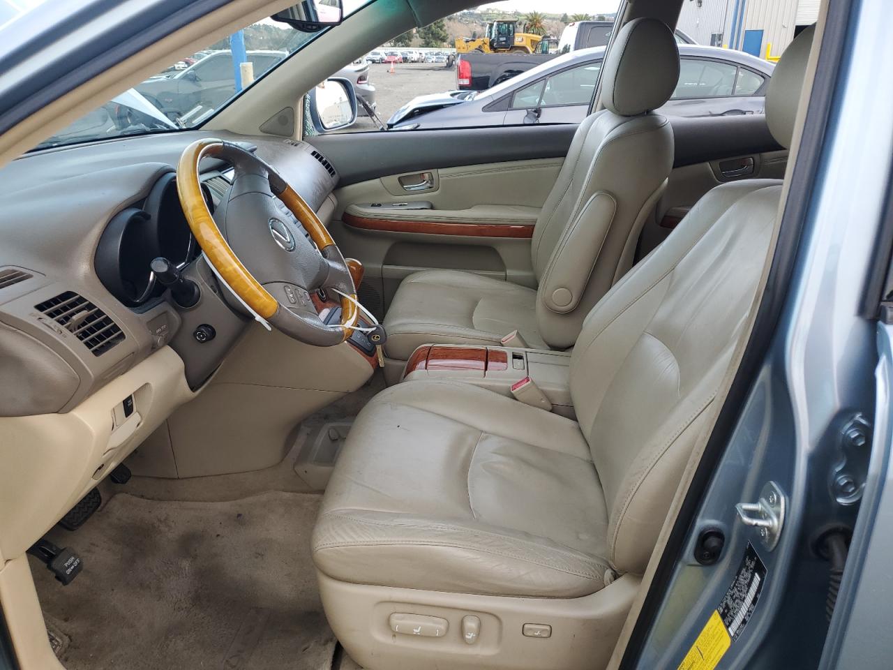 2005 Lexus RX VIN JTJHA31U350094902 Copart auction photo, side damage thumbnail 7
