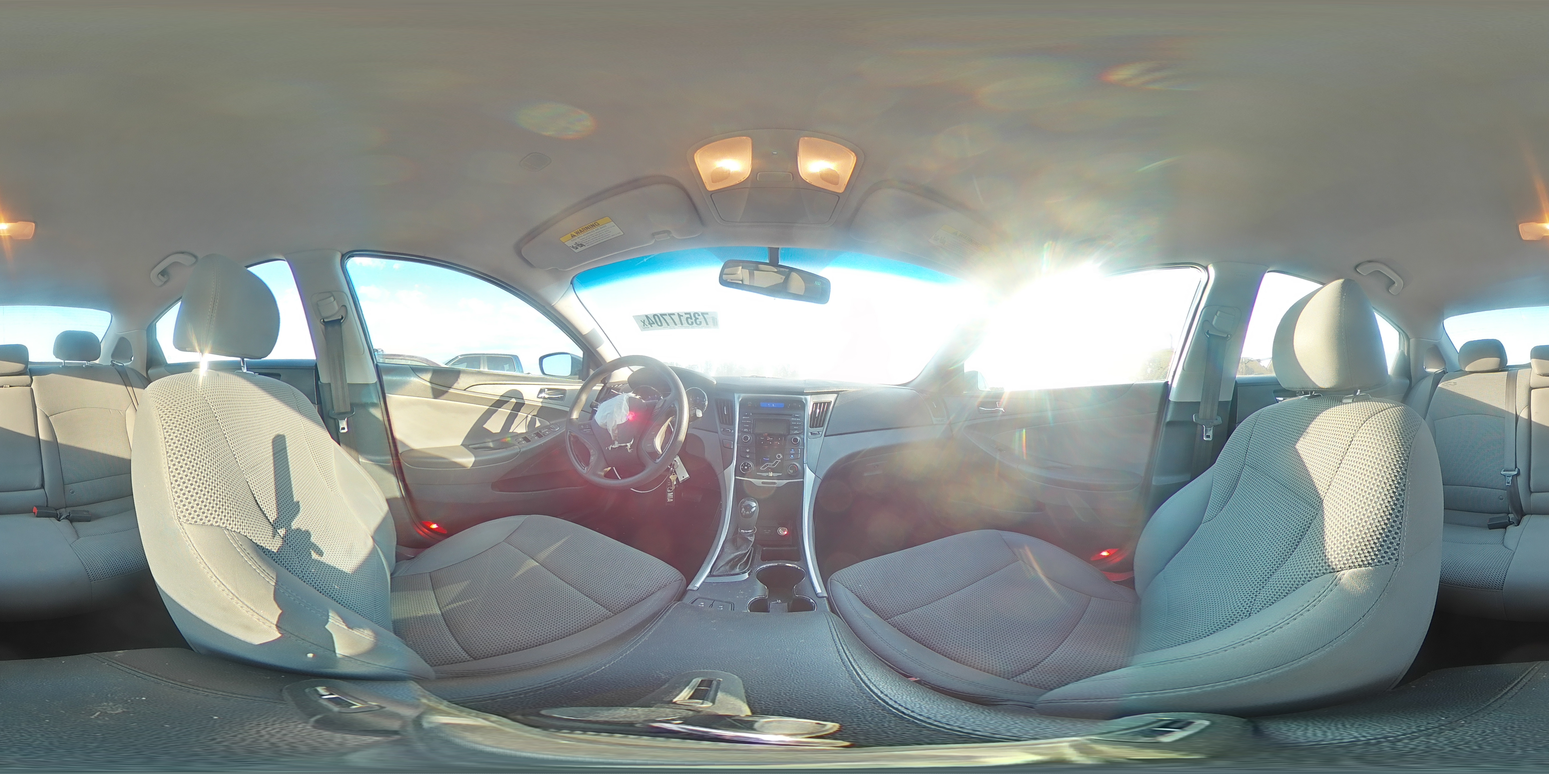 2013 Hyundai Sonata VIN 5NPEB4AC1DH683707 Copart auction photo, front end damage thumbnail 13