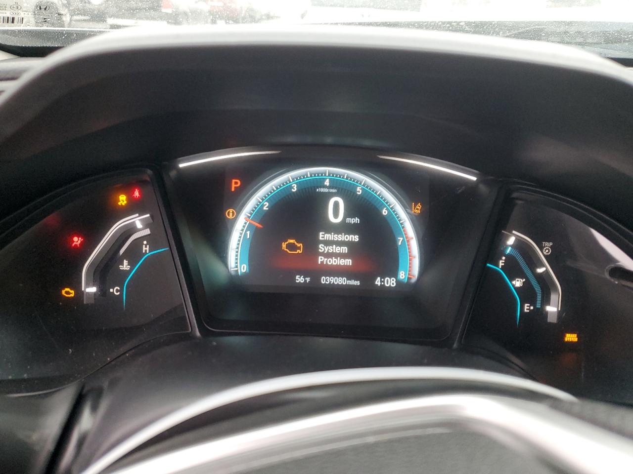 2018 Honda Civic VIN 2HGFC2F64JH551023 Copart auction photo, front end damage thumbnail 9