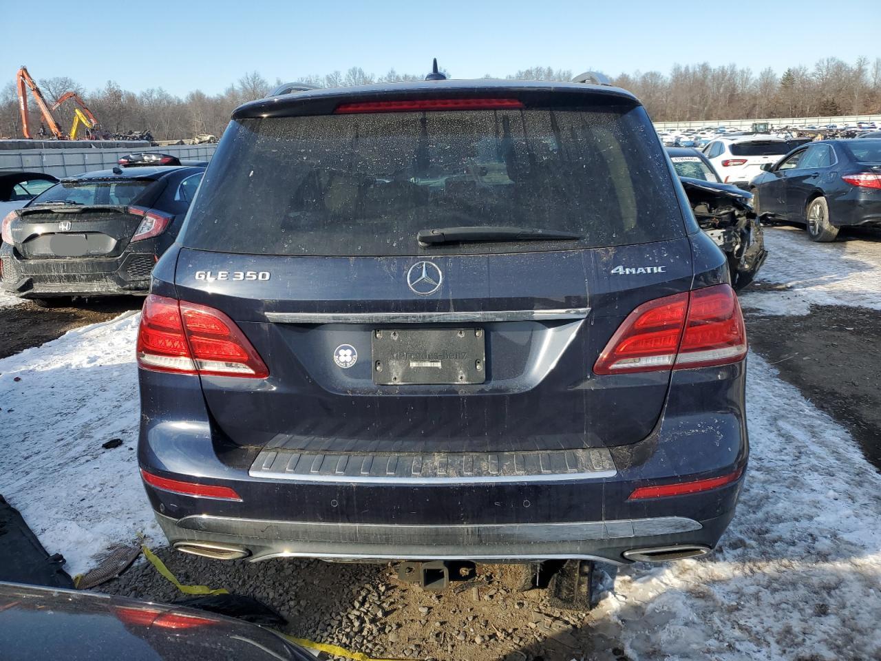 2017 Mercedes-Benz GLE VIN 4JGDA5HBXHA820833 Copart auction photo, front end damage thumbnail 6