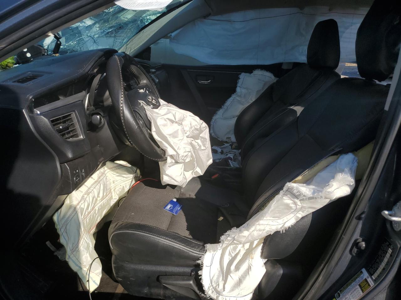 2014 Toyota Corolla VIN 2T1BURHE1EC203543 Copart auction photo, front end damage thumbnail 7