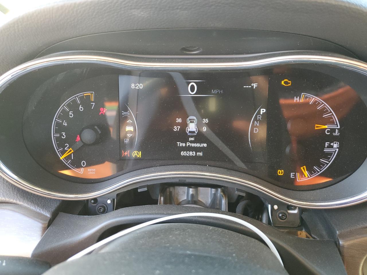 2017 Jeep Grand Cherokee VIN 1C4RJEAG2HC656594 Copart auction photo, front end / side damage thumbnail 9