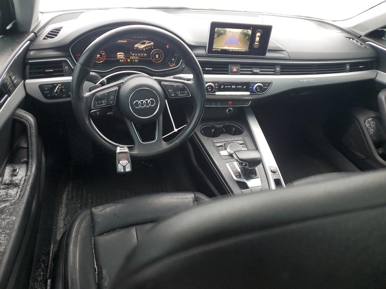 2017 Audi A4 VIN WAUENAF48HN002002 Copart auction photo, side damage thumbnail 8