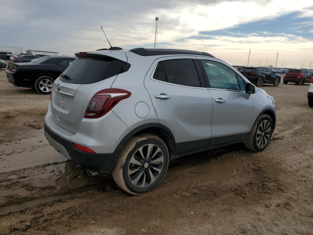 2021 Buick Encore VIN KL4CJASB1MB315411 Copart auction photo, hail / minor dent/scratches damage thumbnail 3