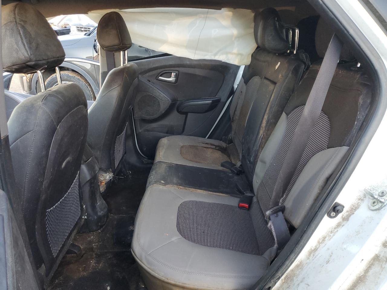 2013 Hyundai Tucson VIN KM8JU3ACXDU548620 Copart auction photo, all over damage thumbnail 11