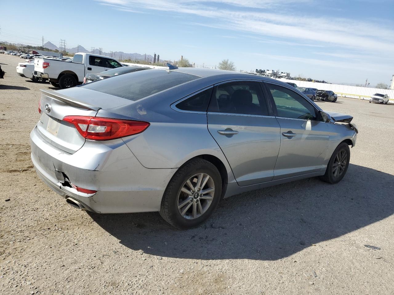2015 Hyundai Sonata VIN 5NPE24AF3FH150335 Copart auction photo, front end damage thumbnail 3