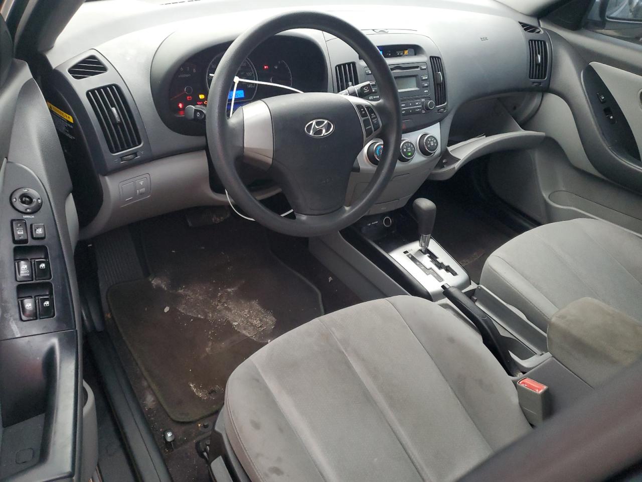 2010 Hyundai Elantra VIN KMHDU4AD2AU180277 Copart auction photo, water/flood damage thumbnail 8