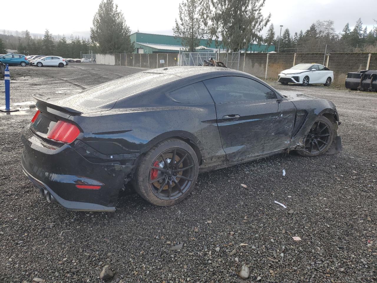 2017 Ford Mustang VIN 1FA6P8JZ0H5522309 Copart auction photo, all over damage thumbnail 3
