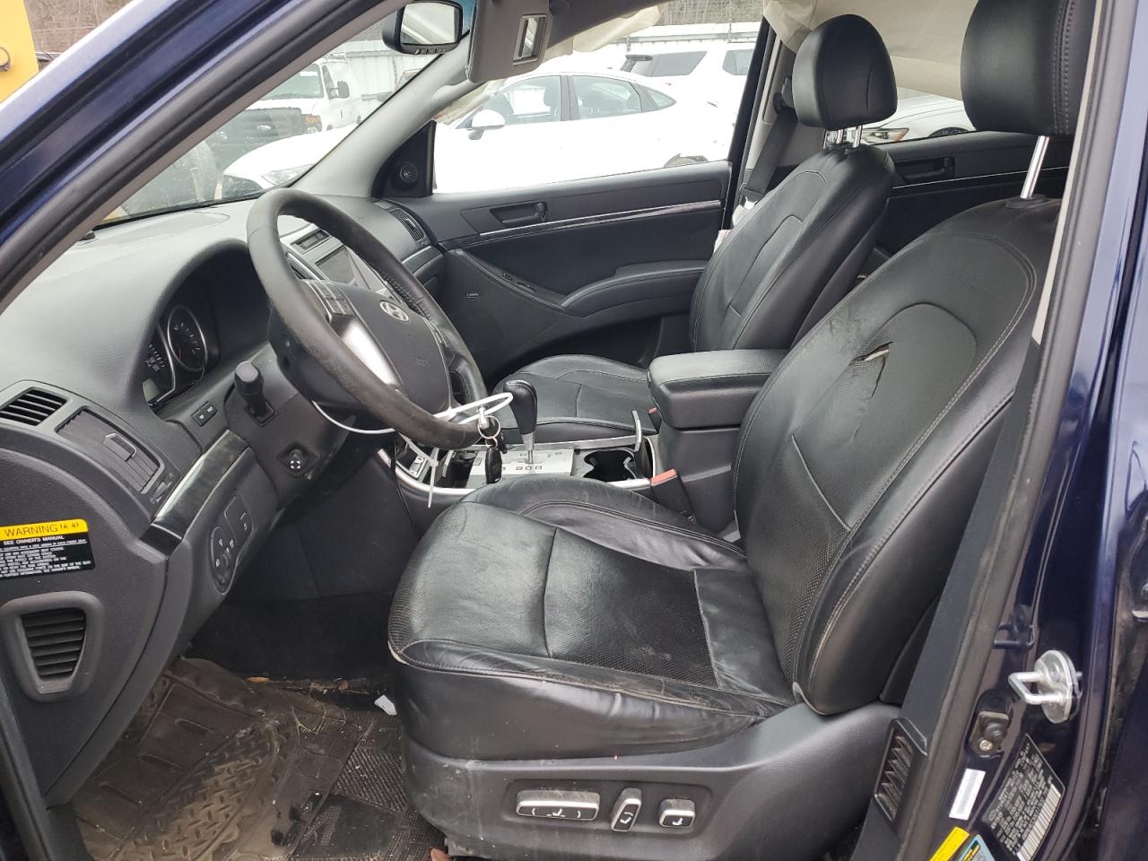 2010 Hyundai Veracruz VIN KM8NU4CCXAU117632 Copart auction photo, side damage thumbnail 7