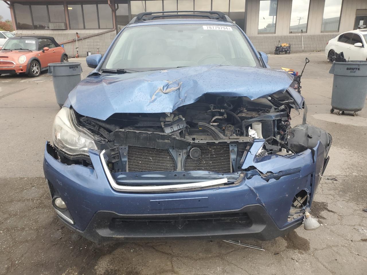 2016 Subaru XV VIN JF2GPABC7G8291472 Copart auction photo, front end damage thumbnail 5