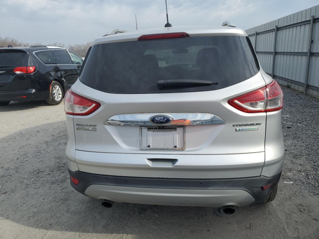 2014 Ford Escape VIN 1FMCU0JX8EUE20212 Copart auction photo, front end damage thumbnail 6