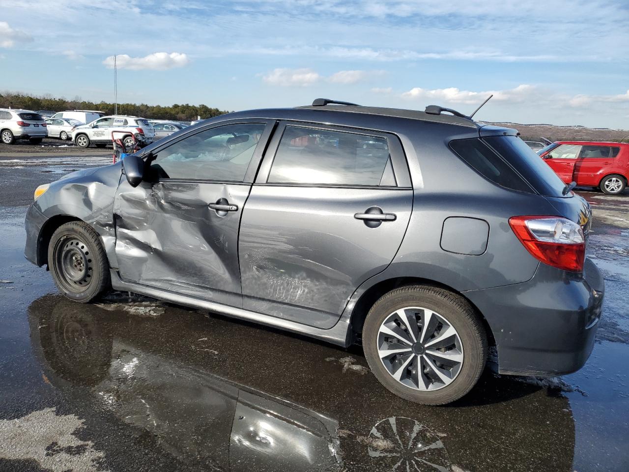 2009 Toyota Corolla VIN 2T1KU40EX9C064484 Copart auction photo, side / front end damage thumbnail 2