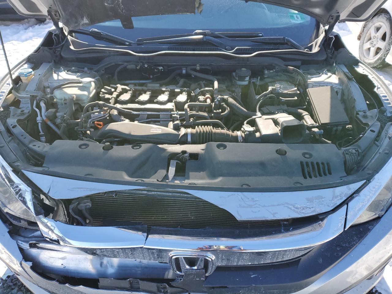 2018 Honda Civic VIN 19XFC1F74JE200819 Copart auction photo, front end damage thumbnail 11