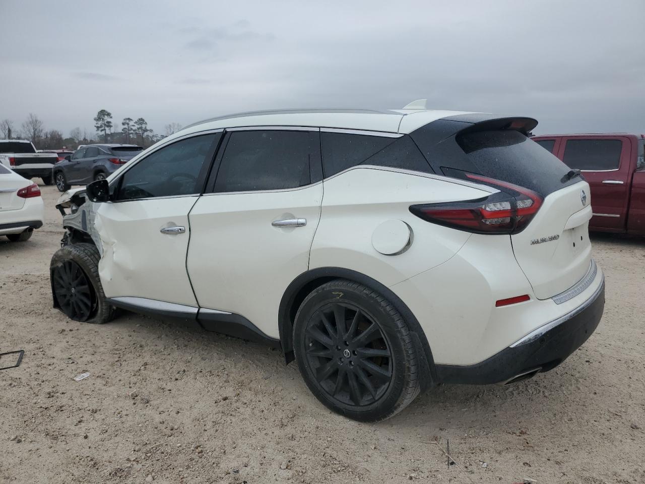 2021 Nissan Murano VIN 5N1AZ2DJ2MC112212 Copart auction photo, front end / side damage thumbnail 2