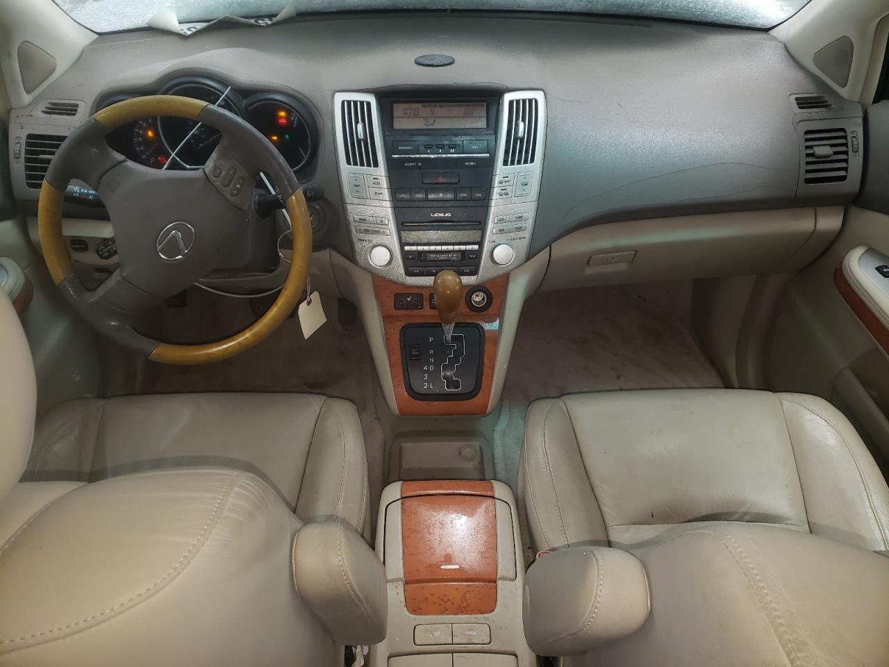 2004 Lexus RX VIN JTJHA31U140060181 Copart auction photo, front end / side damage thumbnail 8