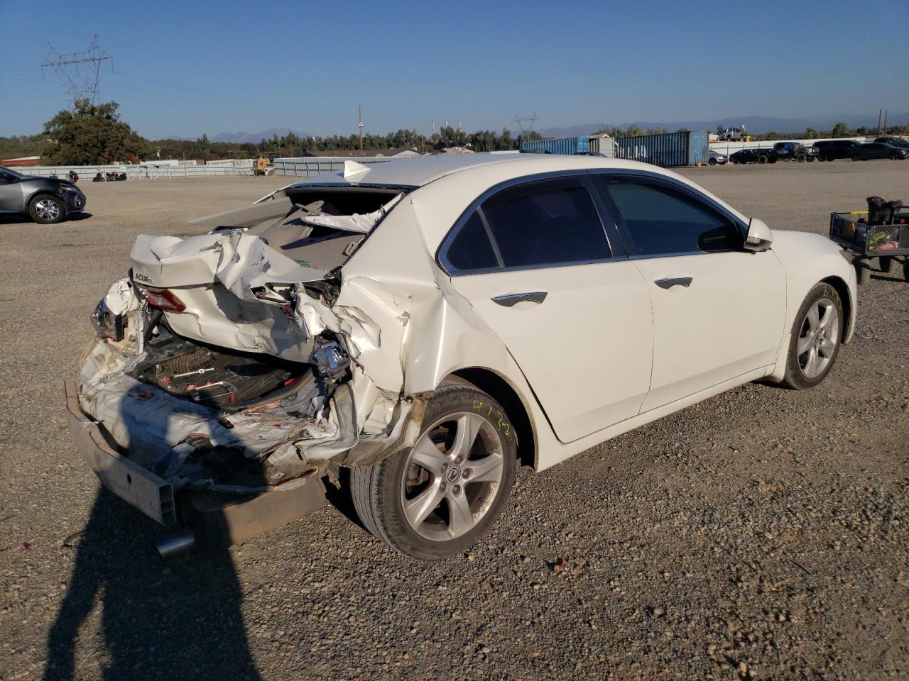 2009 Acura TSX VIN JH4CU26679C022001 Copart auction photo, rear end damage thumbnail 3