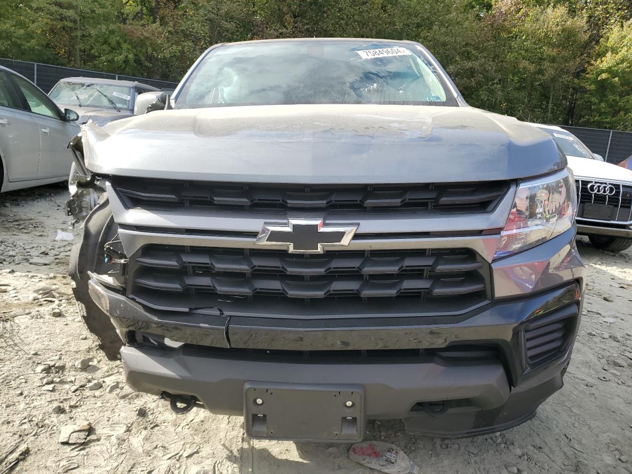 2022 Chevrolet Colorado VIN 1GCGTBEN5N1218880 Copart auction photo, all over / undercarriage damage thumbnail 5