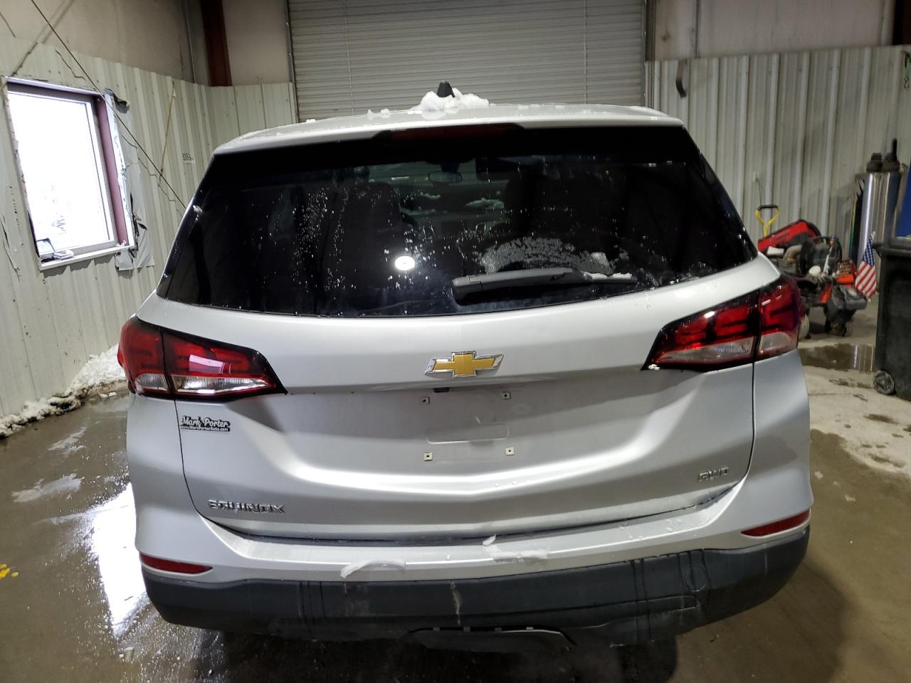 2022 Chevrolet Equinox VIN 2GNAXSEV3N6150481 Copart auction photo, front end / side damage thumbnail 6