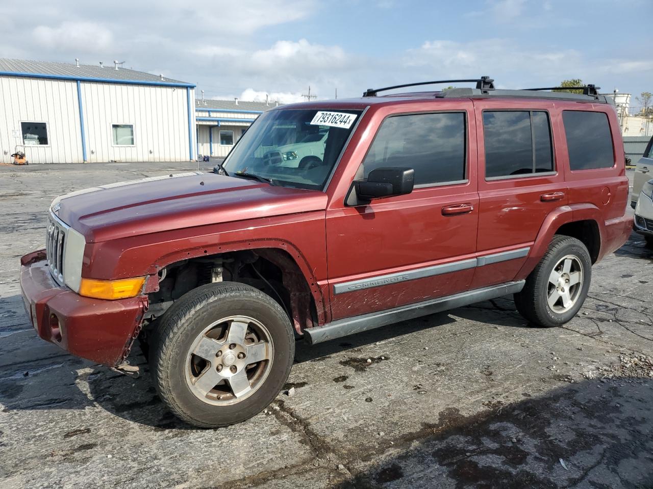 2009 Jeep Commander VIN 1J8HH48K29C514896 - Copart auction photo