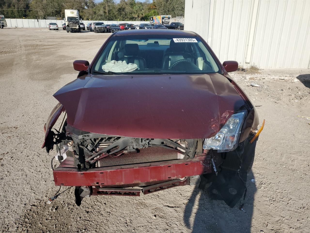 2007 Ford Fusion VIN 3FAHP07127R121903 Copart auction photo, front end damage thumbnail 5