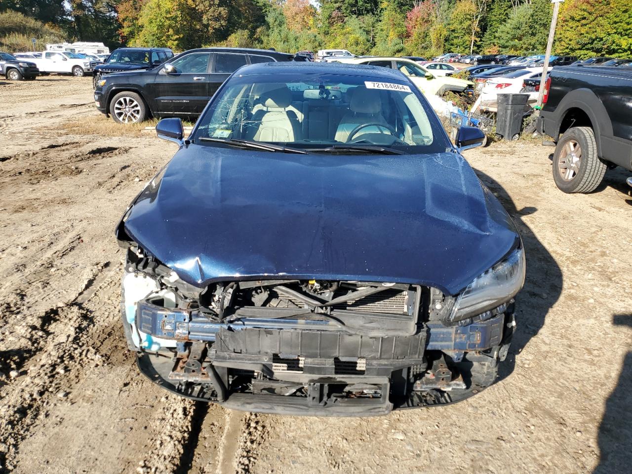 2017 Lincoln MKZ VIN 3LN6L5D98HR664111 Copart auction photo, front end damage thumbnail 5