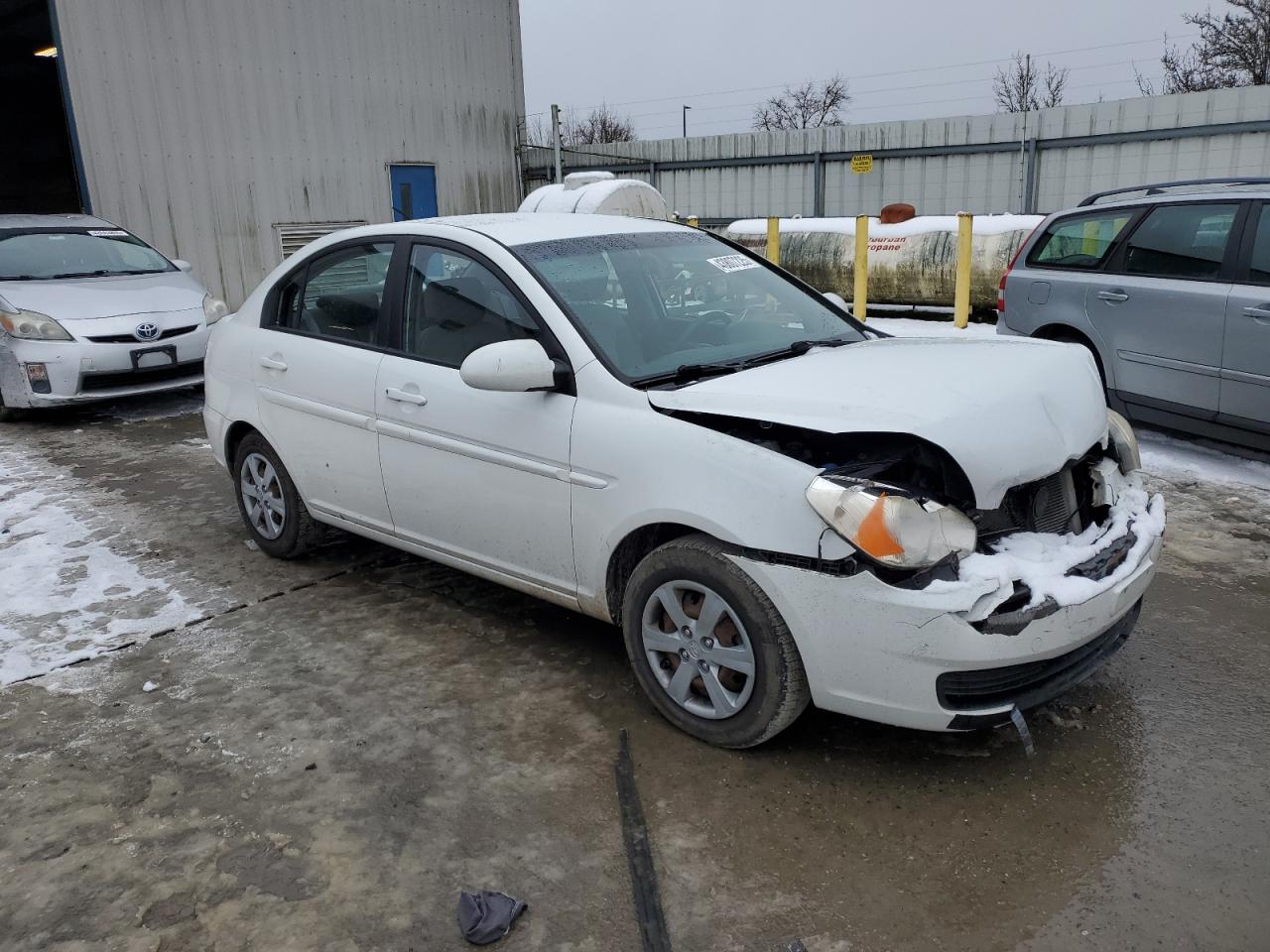 2009 Hyundai Accent VIN KMHCN46C49U368786 Copart auction photo, front end damage thumbnail 4
