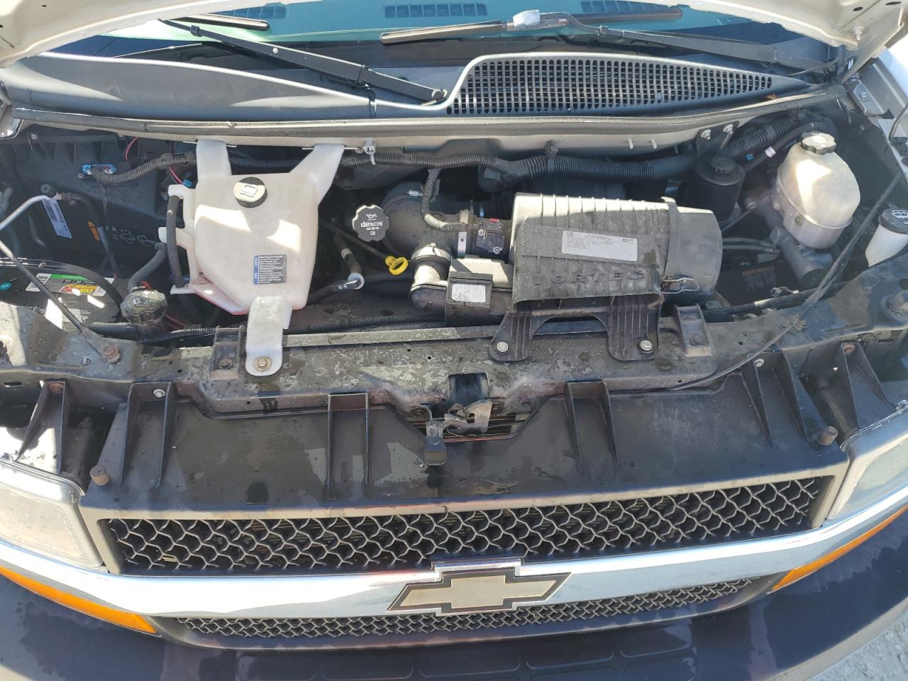 2017 Chevrolet Express VIN 1GCWGBFF5H1331417 Copart auction photo, water/flood damage thumbnail 13