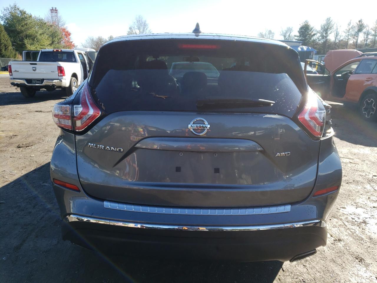 2018 Nissan Murano VIN 5N1AZ2MH4JN161327 Copart auction photo, rear end / undercarriage damage thumbnail 6
