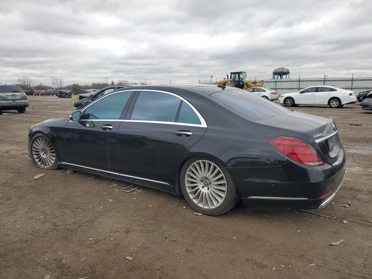 2018 Mercedes-Benz S-klasse VIN WDDUG8GB1JA356526 Copart auction photo, vandalism damage thumbnail 2