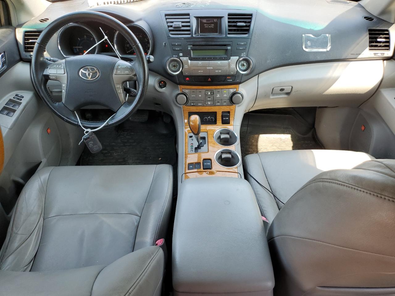 2010 Toyota Highlander VIN JTEJW3EH9A2038640 Copart auction photo, front end / side damage thumbnail 8