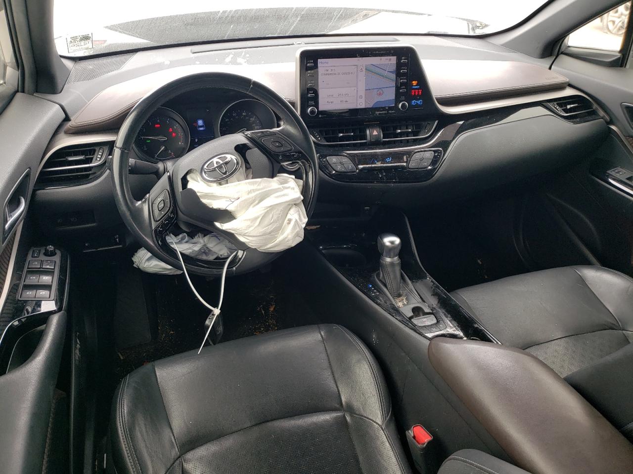 2019 Toyota C-HR VIN JTNKHMBX4K1045406 Copart auction photo, front end damage thumbnail 8