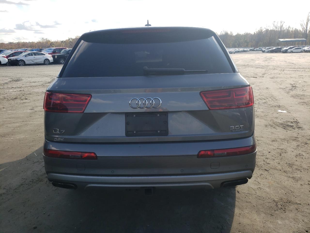 2018 Audi Q7 VIN WA1LAAF72JD027757 Copart auction photo, all over damage thumbnail 6