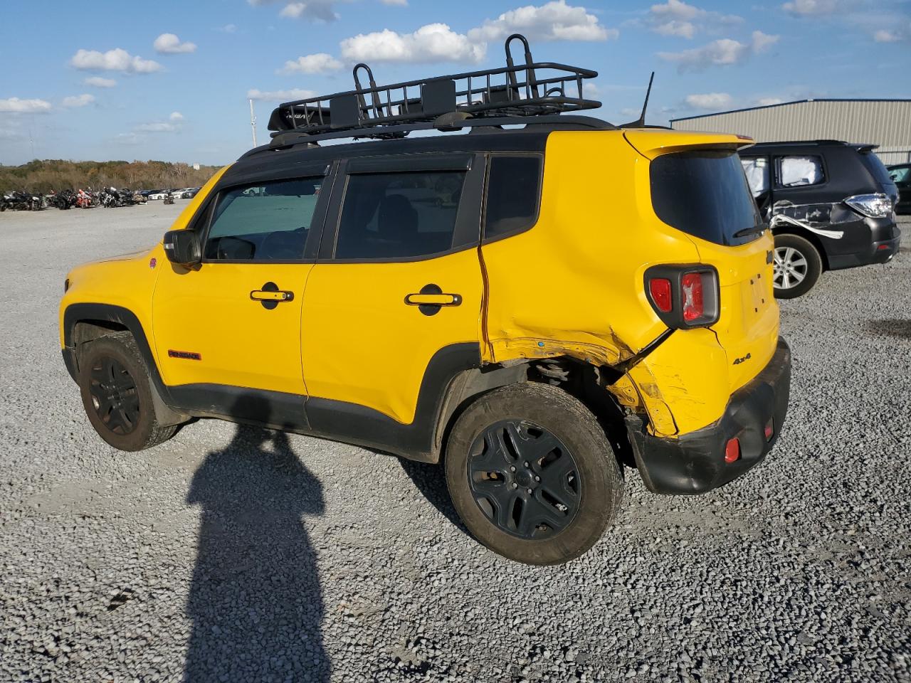 2018 Jeep Renegade VIN ZACCJBCB9JPH60281 Copart auction photo, rear end damage thumbnail 2