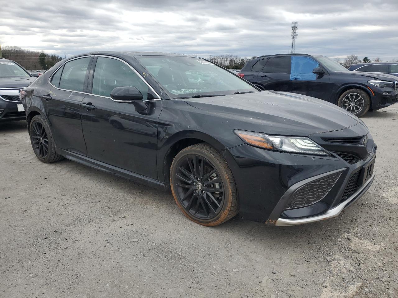 2021 Toyota Camry VIN 4T1K61AK8MU555057 Copart auction photo, rear end / minor dent/scratches damage thumbnail 4